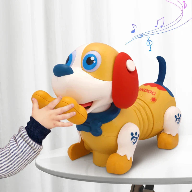 Interactive Touch & Go Dog with Sounds & Light