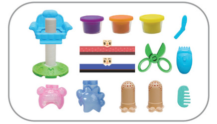 Crazy Salon Dough Playset