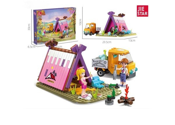 Outdoor Adventure Camping Lego Set - 348 PCS