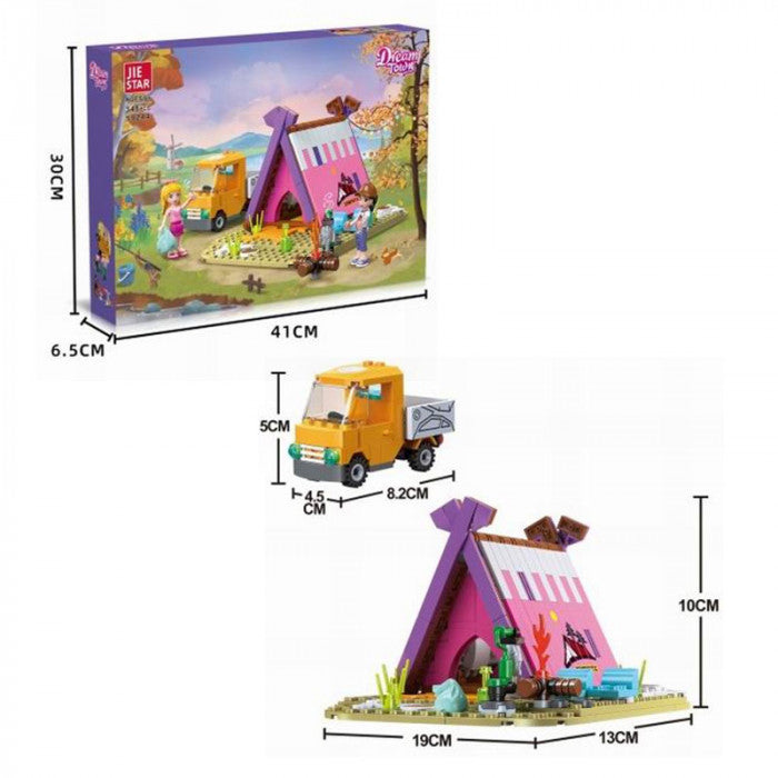 Outdoor Adventure Camping Lego Set - 348 PCS