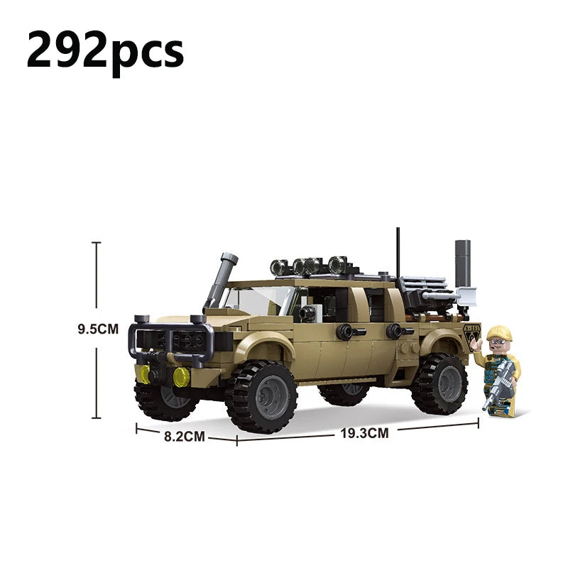 Survival Squad Off-Roader Lego - 292 PCS