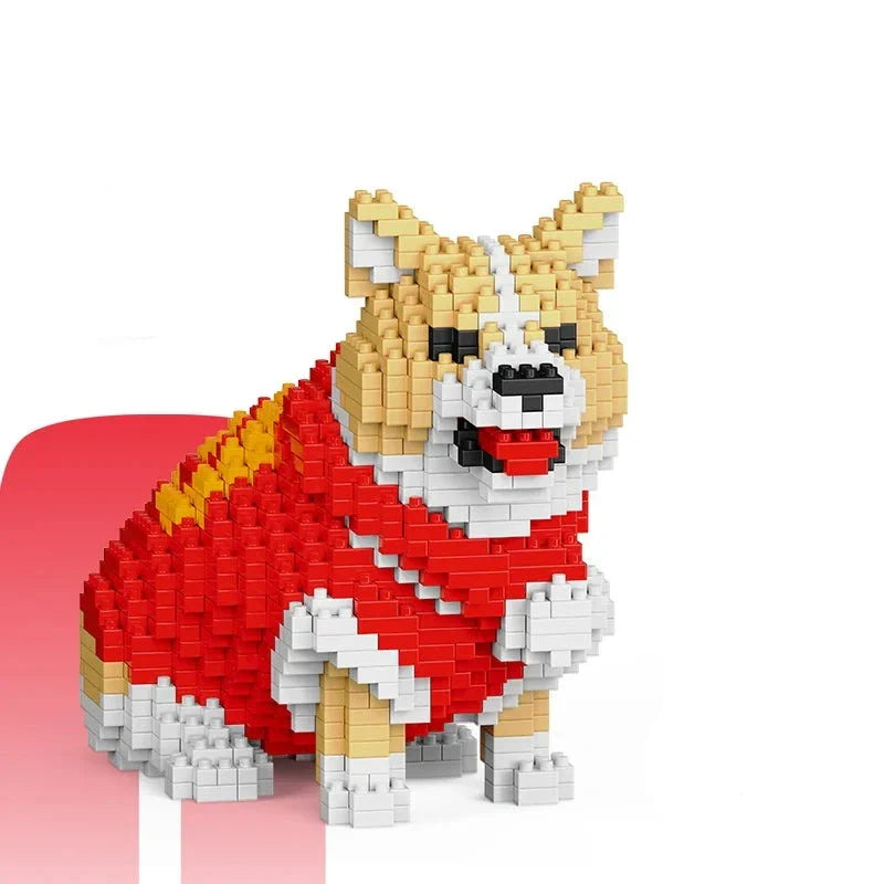 Dog DIY Building Blocks - 1098 PCS