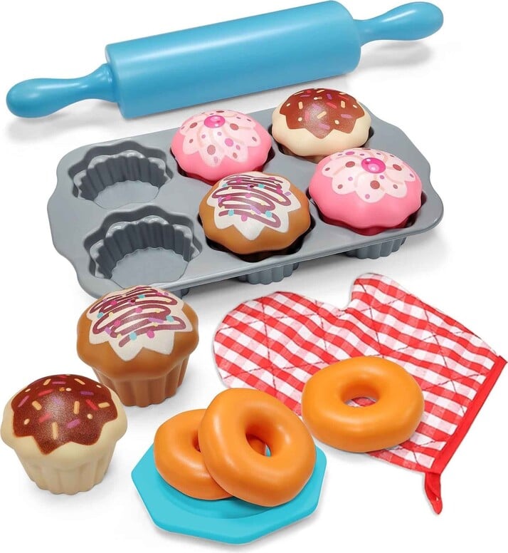 Sweet Dessert Bakery Playset - 13 PCS