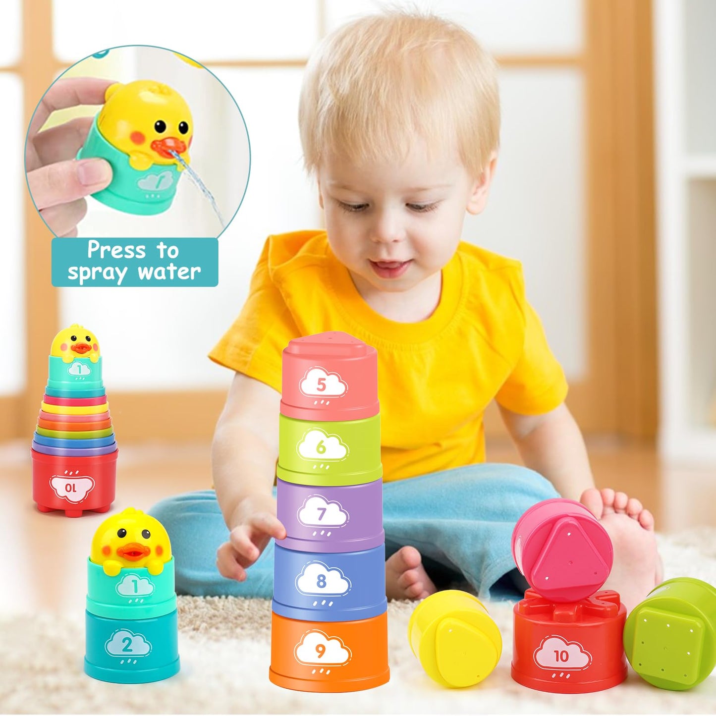 Baby Stacking Bath Kit