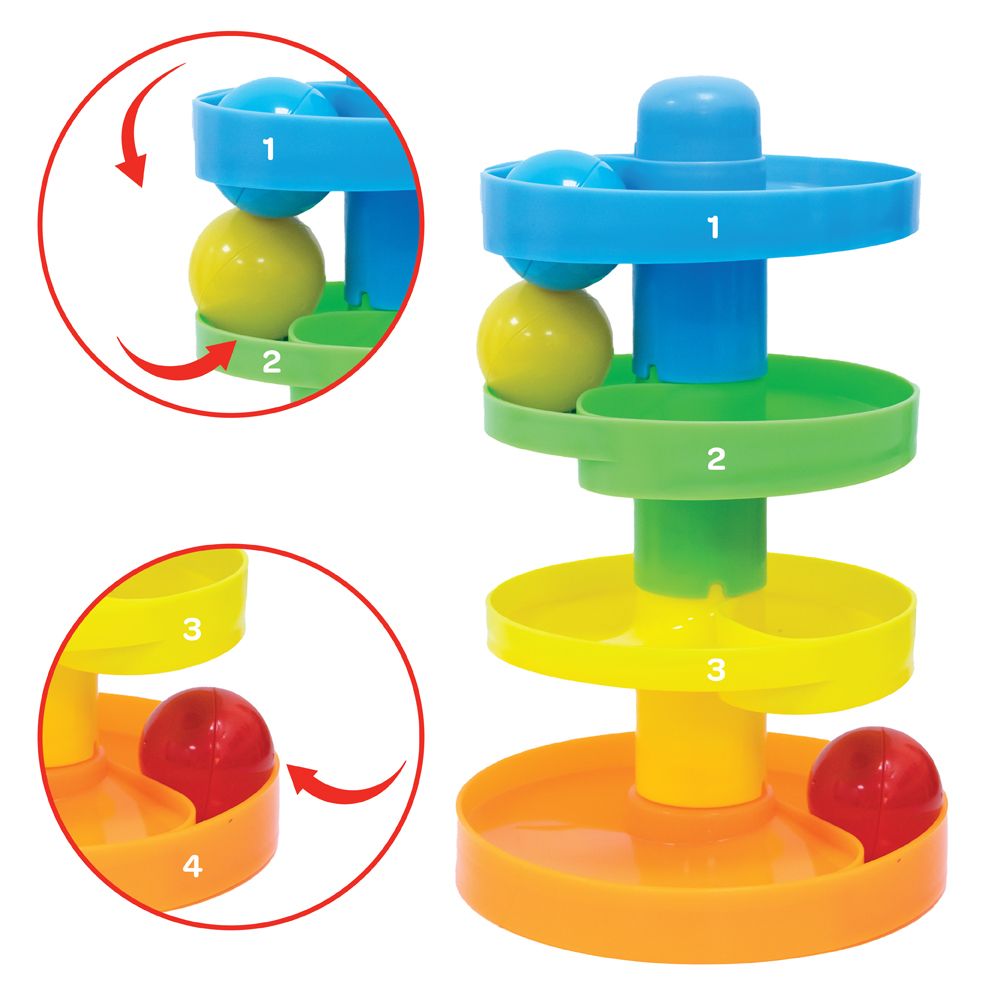 Spin & Roll Ball Tower