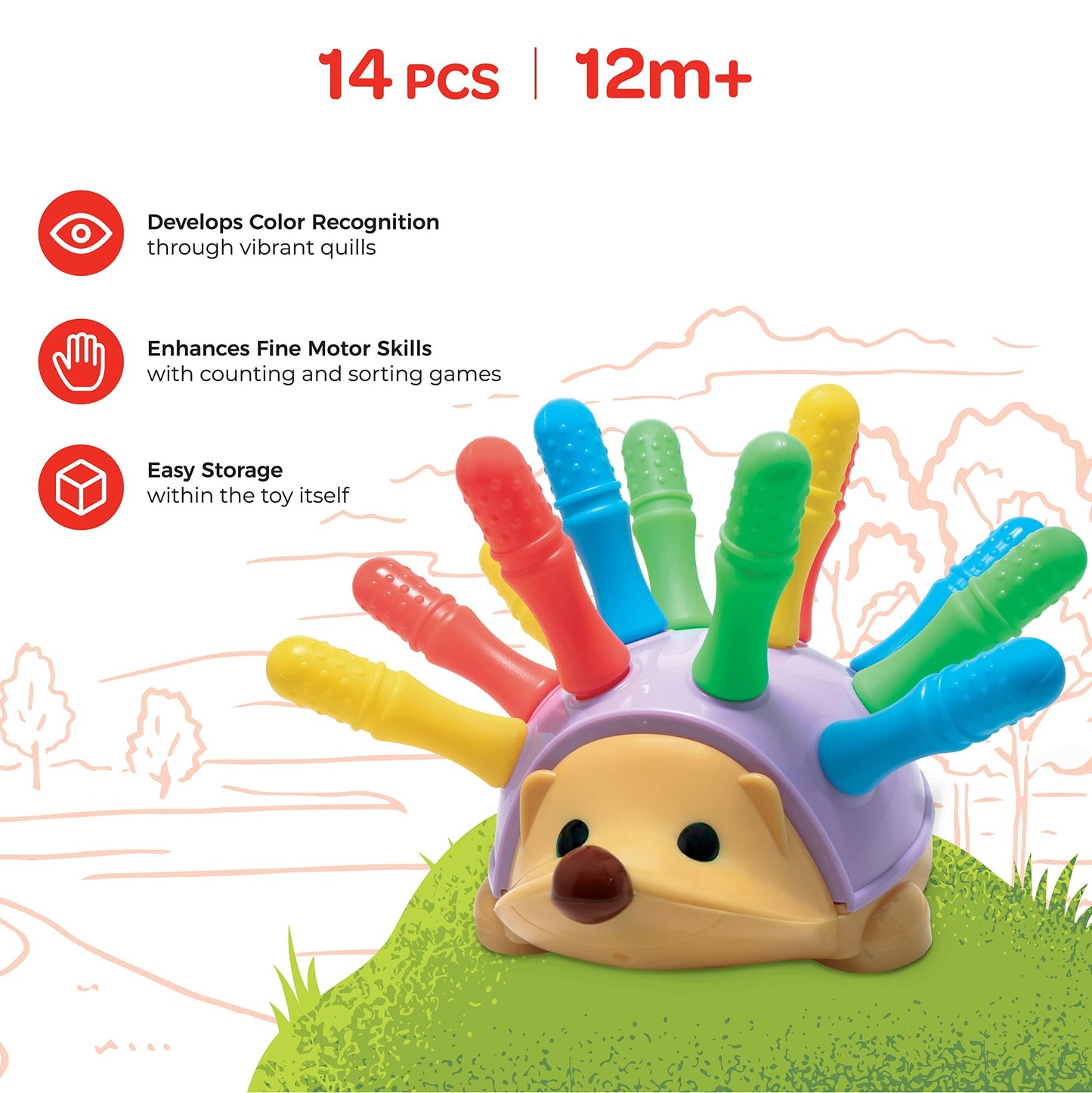 Spike & Learn Hedgehog