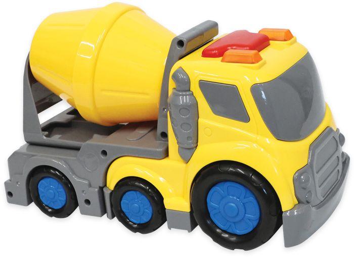 Pull Back Little Builder Cement Truck With Light & Sound