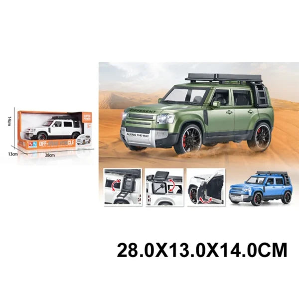 Pull Back Defender Outdoor Edition - Die-Cast SUV Model