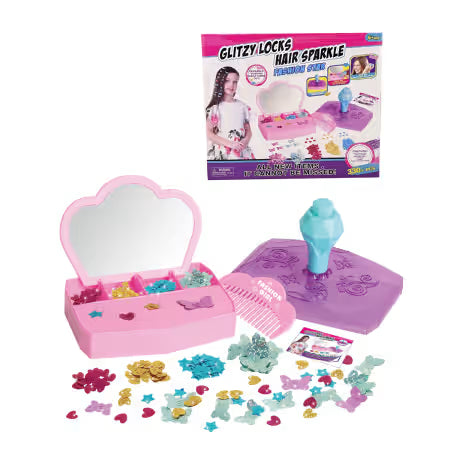 Glitzy Locks Hair Sparkle Studio With Mirror