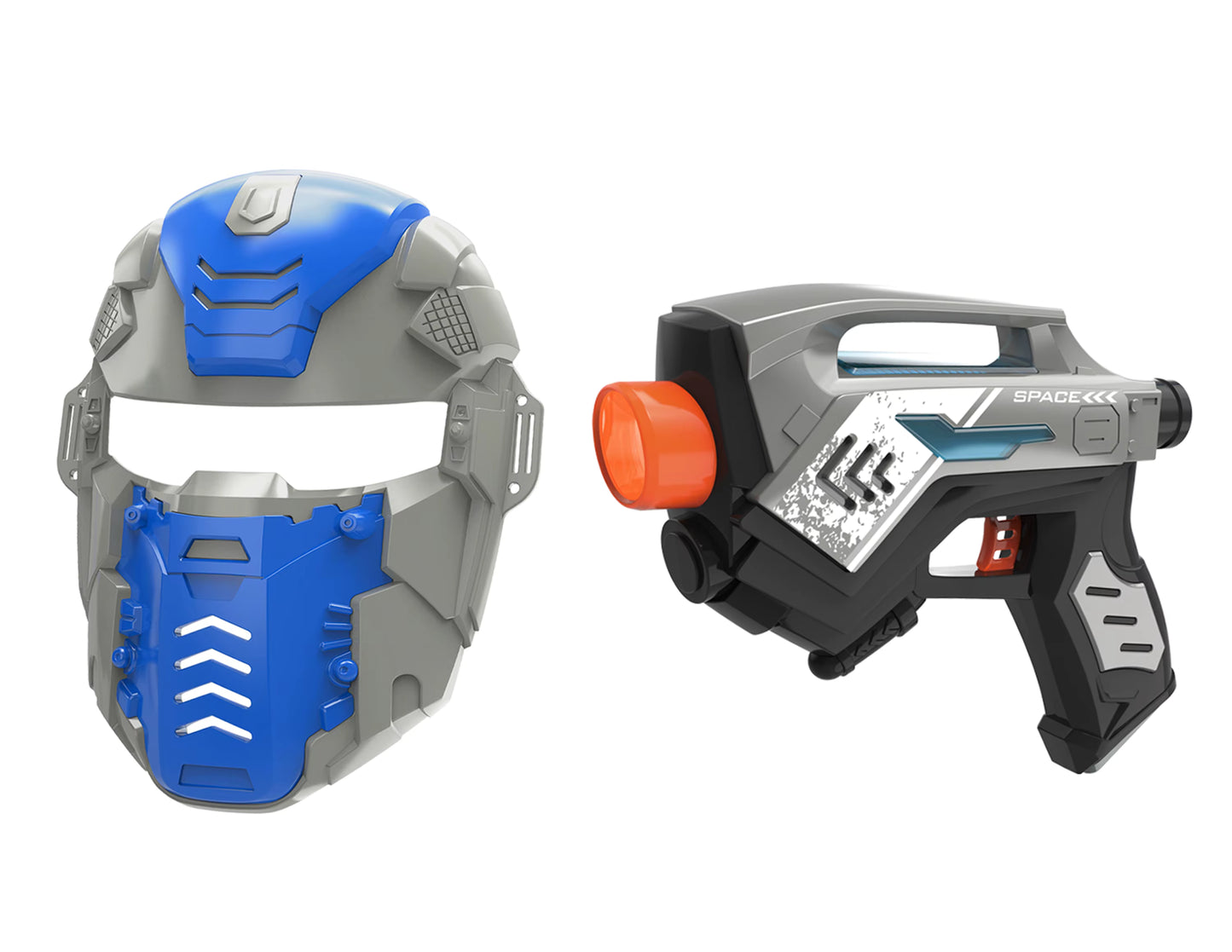 Space Patrol Blue Warrior Set – Lights & Sounds