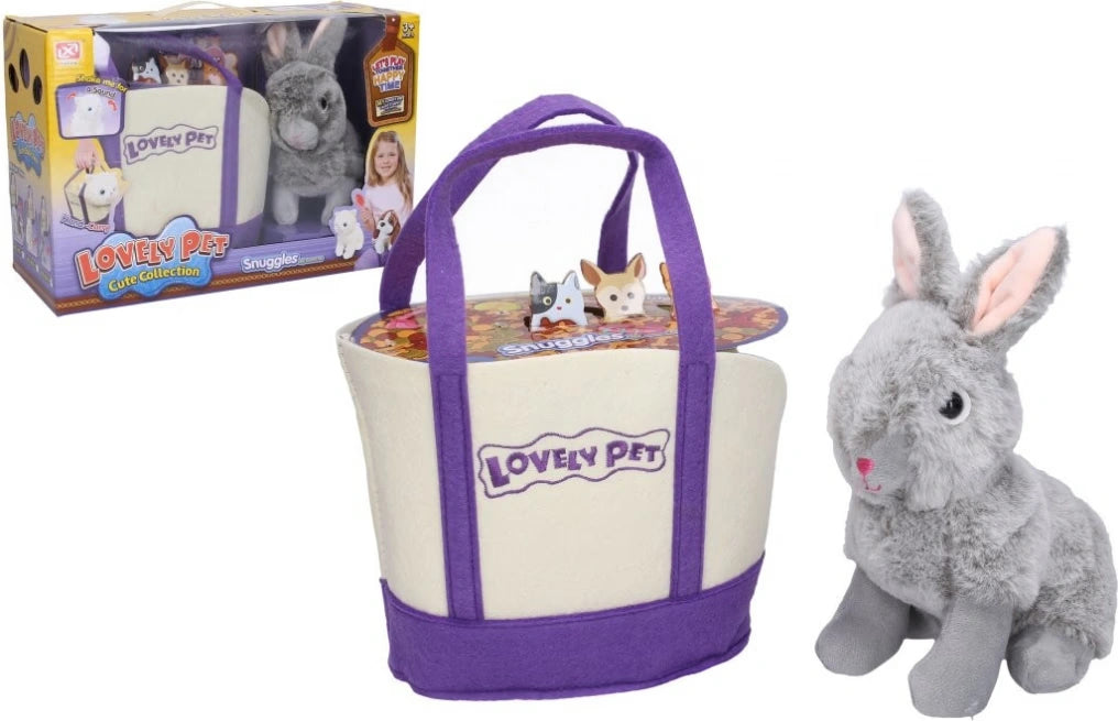 Lovely Pet Bunny with Carry Bag and sounds