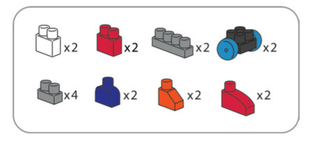 Super Vehicles 18 PCS Blocks Building Set