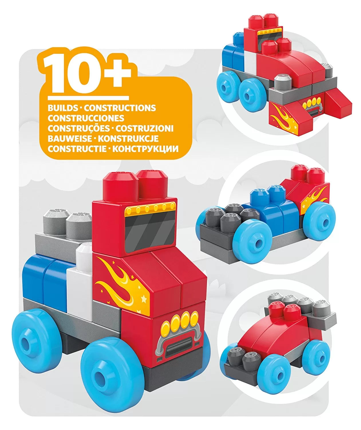 Super Vehicles 18 PCS Blocks Building Set