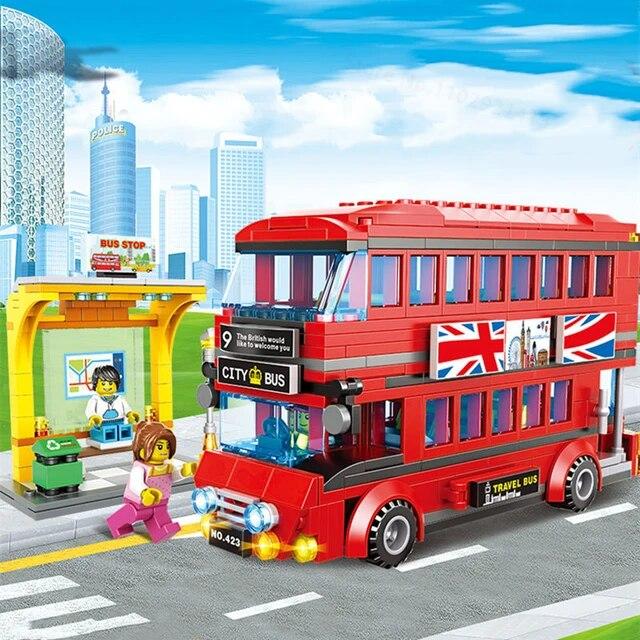 London City Bus Lego Set - 488 PCS