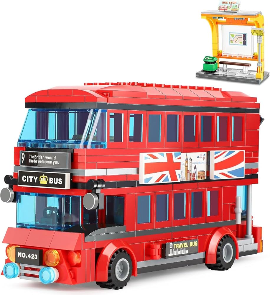 London City Bus Lego Set - 488 PCS
