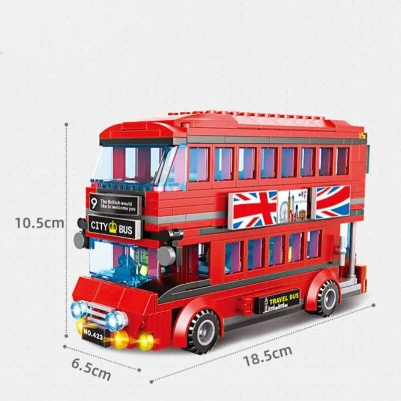 London City Bus Lego Set - 488 PCS