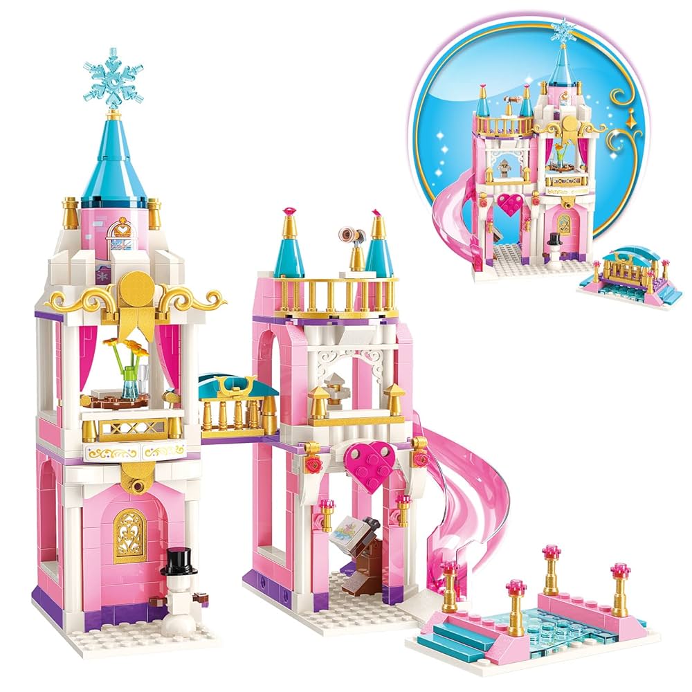 Magical Princess Castle Lego Set – 445 Pcs