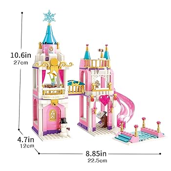 Magical Princess Castle Lego Set – 445 Pcs