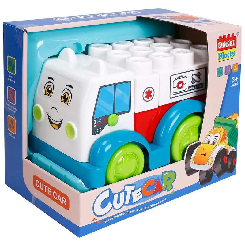 Little Doctor Ambulance Blocks Builder