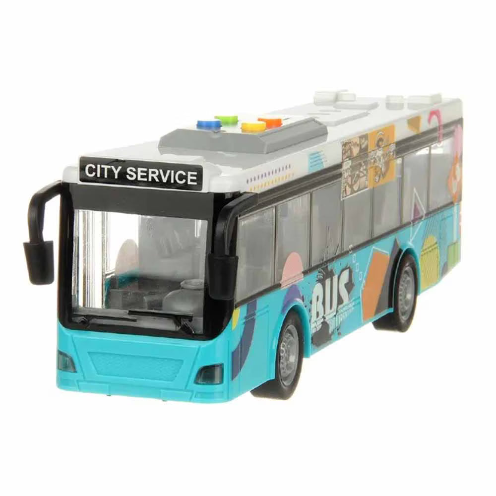 City Service Explorer Pull-Back Bus
