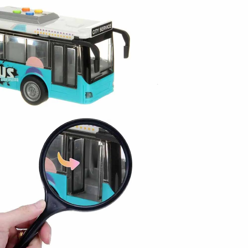 City Service Explorer Pull-Back Bus