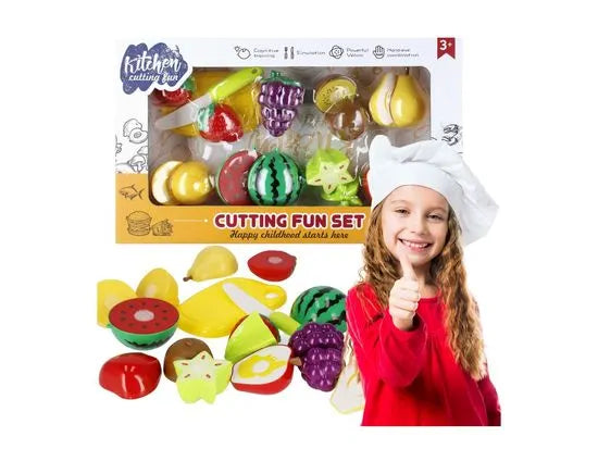 Little Chef Fruit Cutting 8 PCS Fun Set