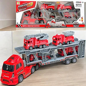 City Saver Fire Vehicle Collection + 4 small trucks