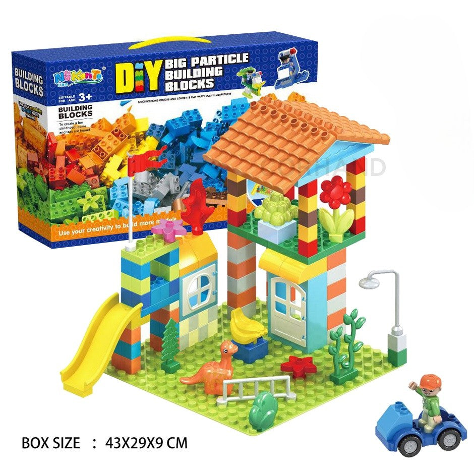 Creative Town Building Blocks - 120 PCS