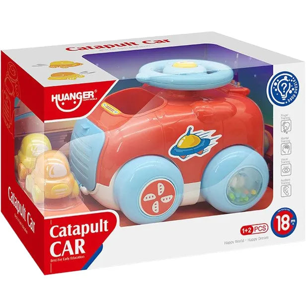 Push & Launch Race Car Set