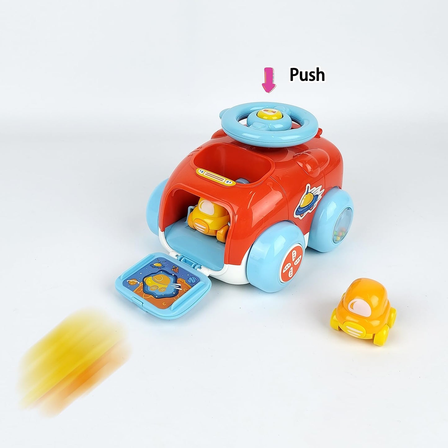 Push & Launch Race Car Set