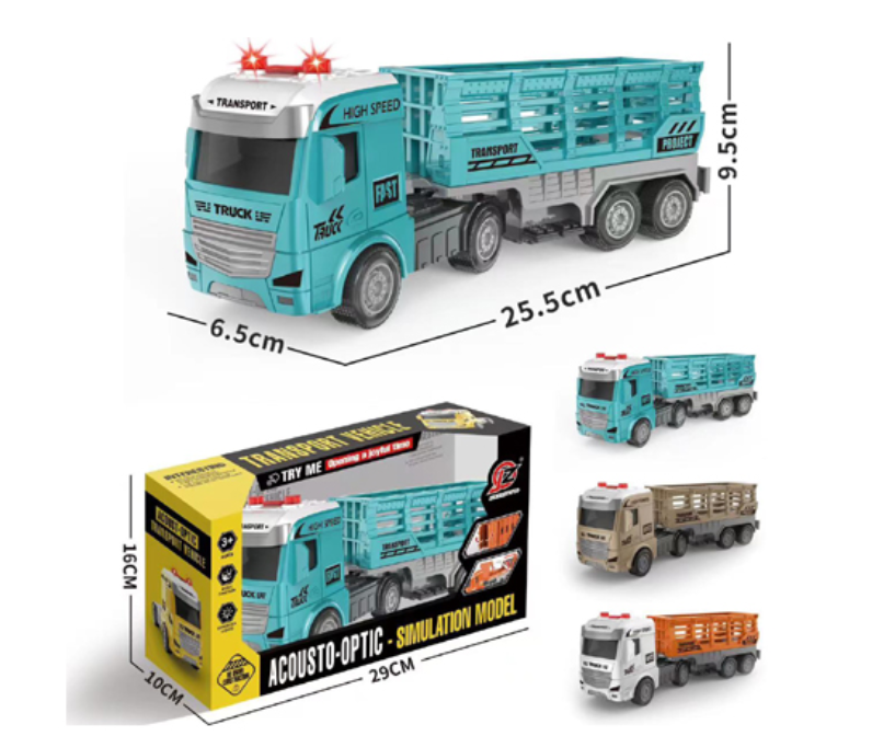 High-Speed Livestock Transport Truck With Light & Sounds