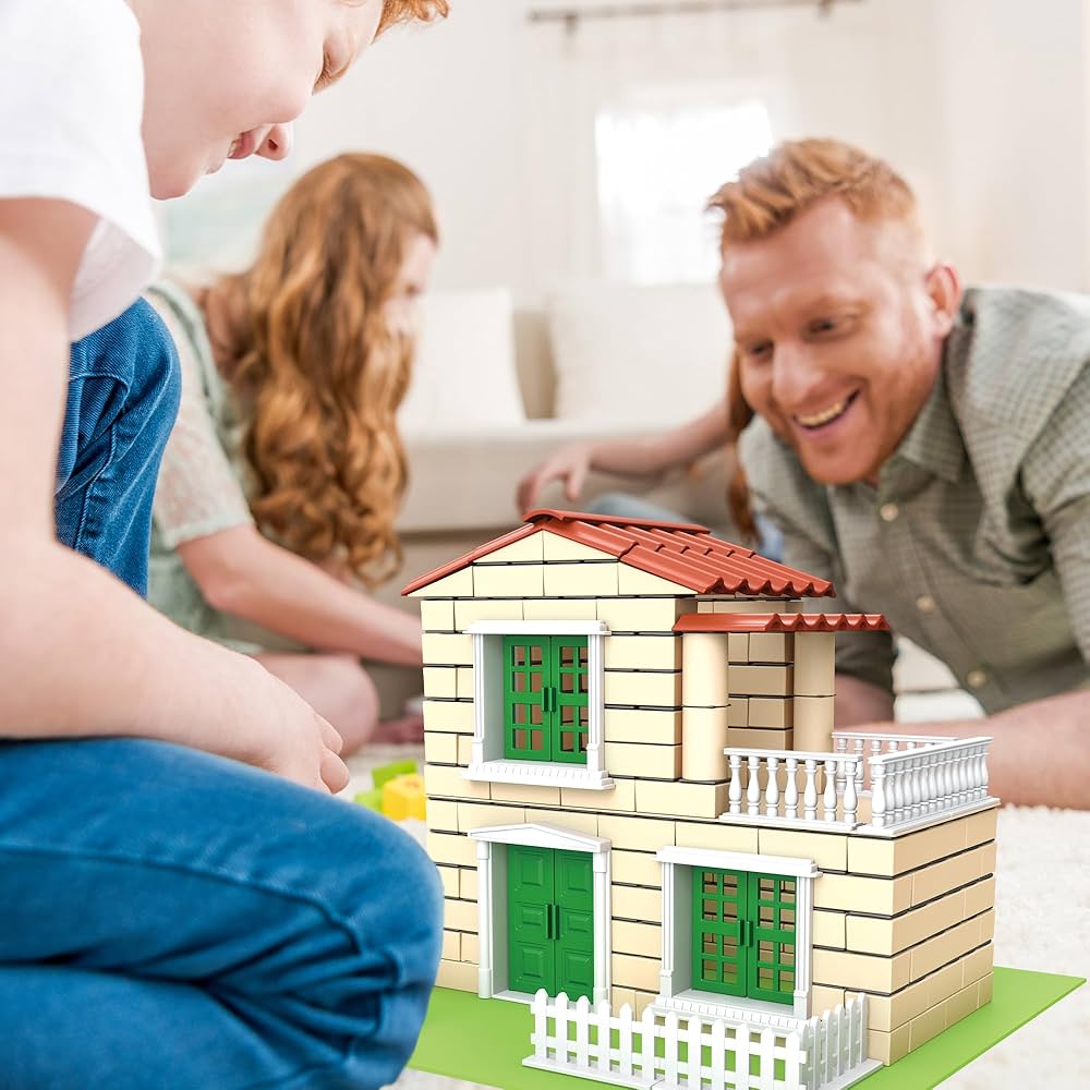 Real Builder Cement House Kit - 270 PCS