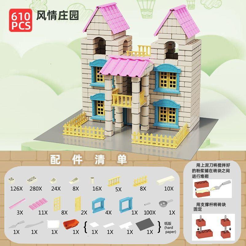 Grand Villa Builder - 610 PCS