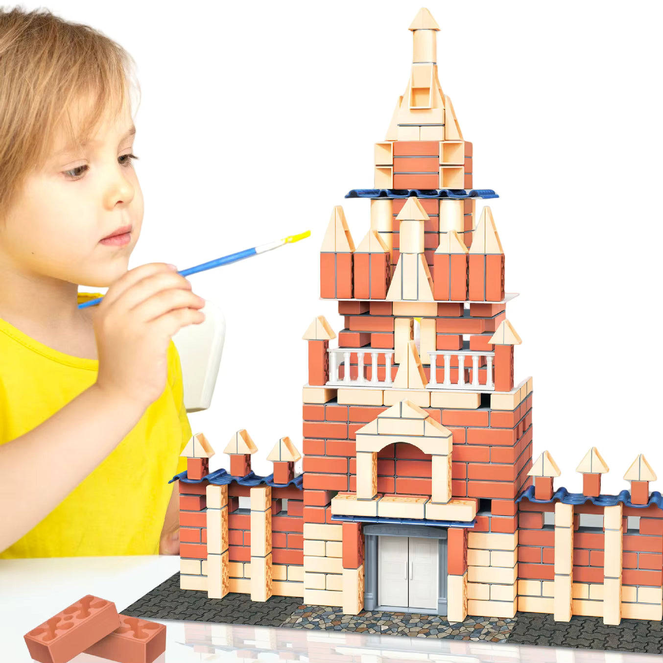 Cement Majestic Castle Builder - 510 PCS