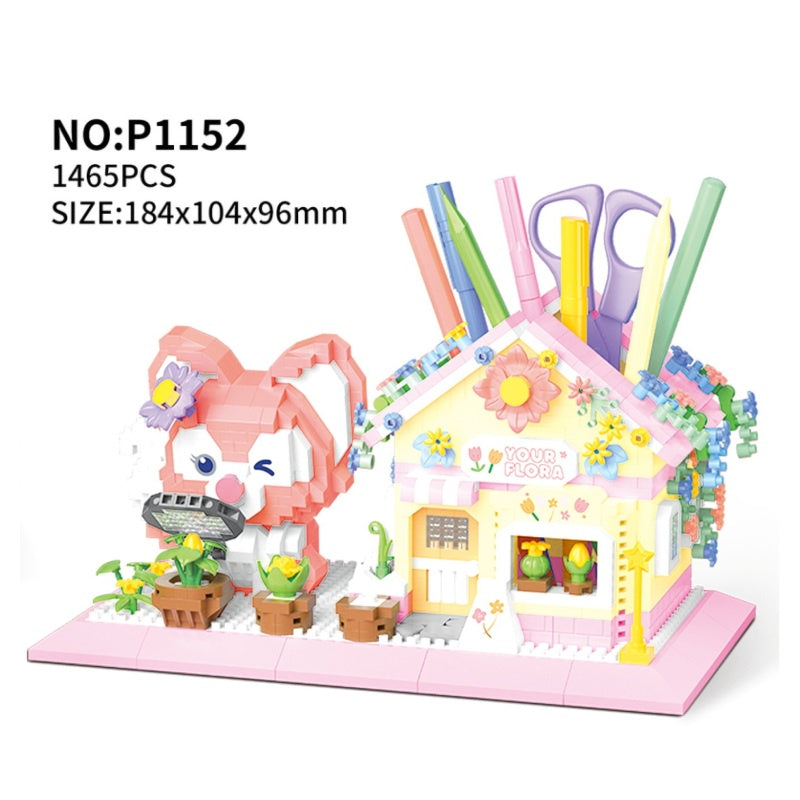 3D Puzzle Cartoon Pen Holder - 1465 PCS