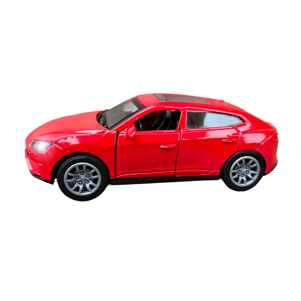Pull Back Die-Chrome SUV Car 1:32