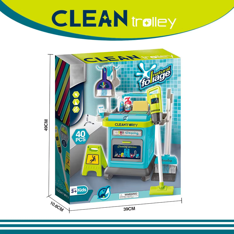 عربة خدمة تنظيف صغيرة