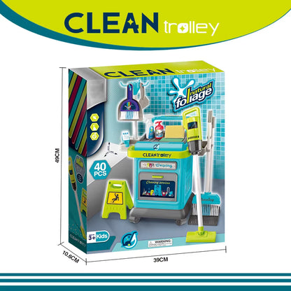 عربة خدمة تنظيف صغيرة