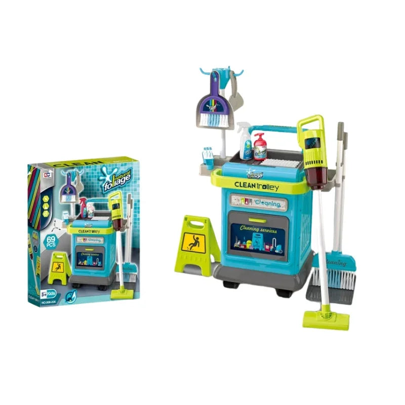 عربة خدمة تنظيف صغيرة