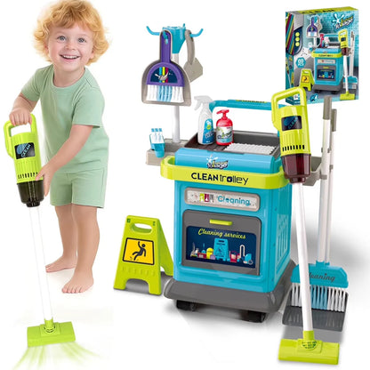 عربة خدمة تنظيف صغيرة