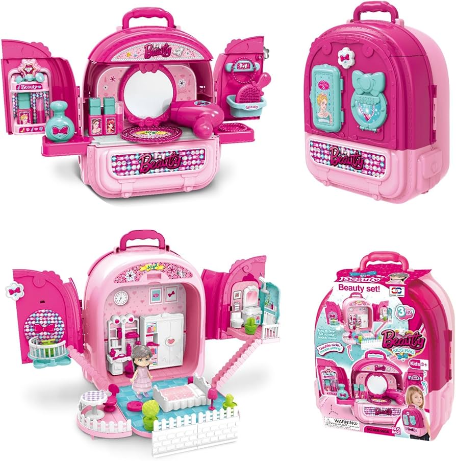Backpack-to-Beauty Royal 3-in-1 Playset