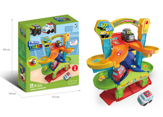 Builder Track Multi-Level Launch & Raceway