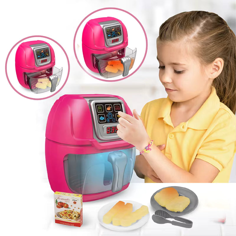 طقم طاهٍ صغير الحجم لقلي الهواء