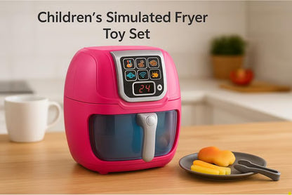 طقم طاهٍ صغير الحجم لقلي الهواء