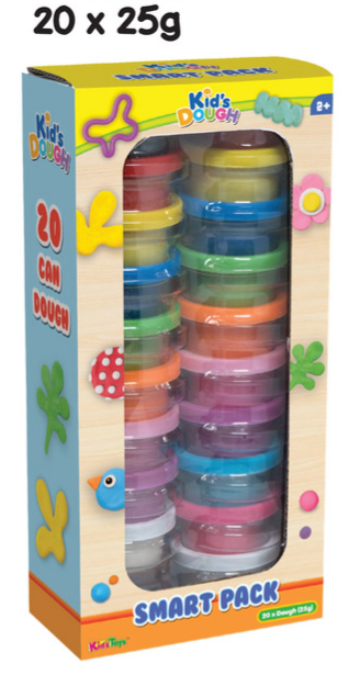 20-Color Imagination Dough Kit