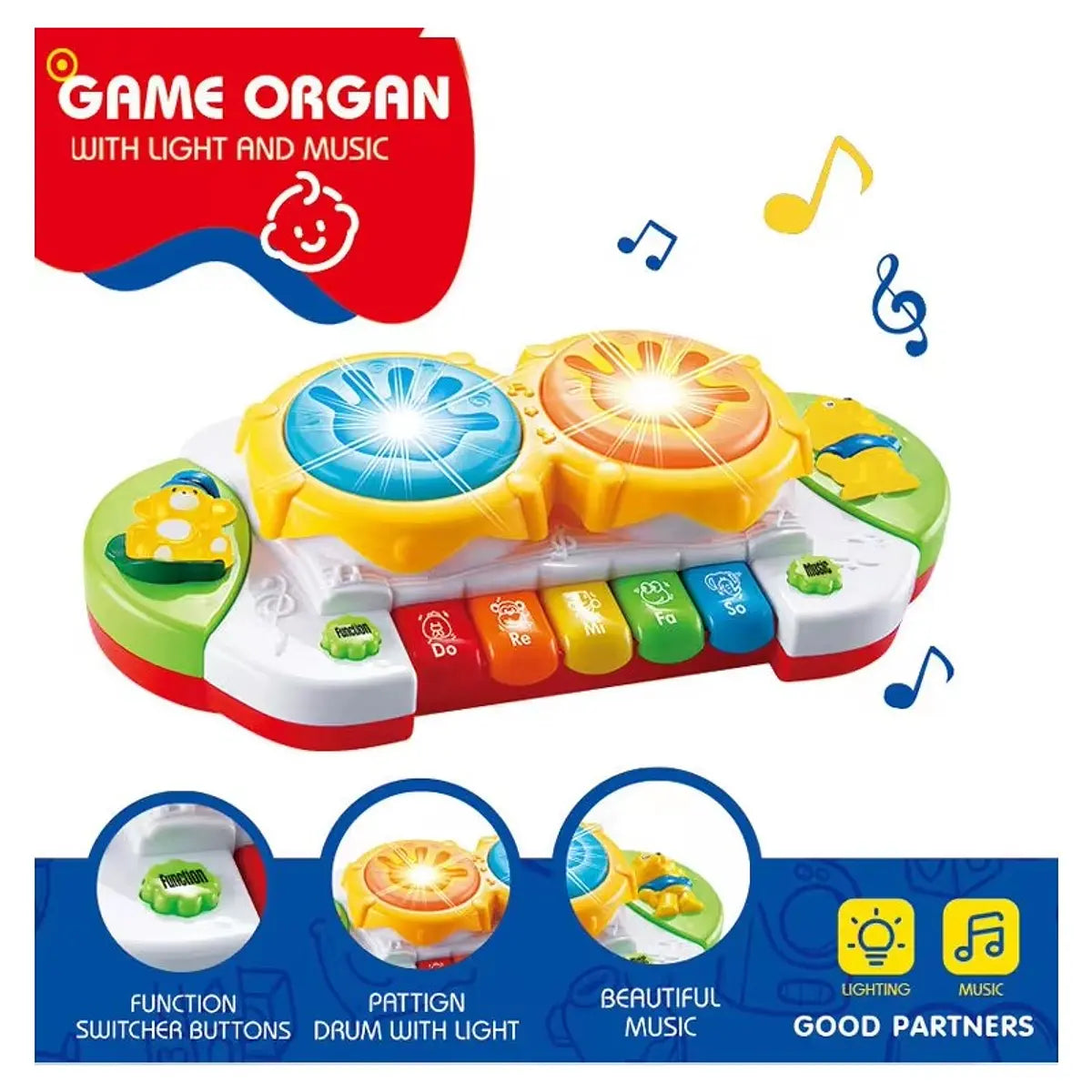 Melody Magic Drums & Piano