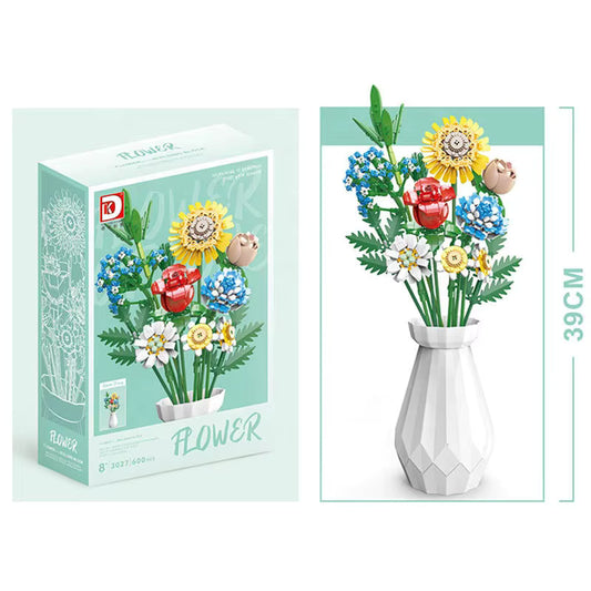 Romantic 3D Puzzle Flower Bouquet - 600 pcs