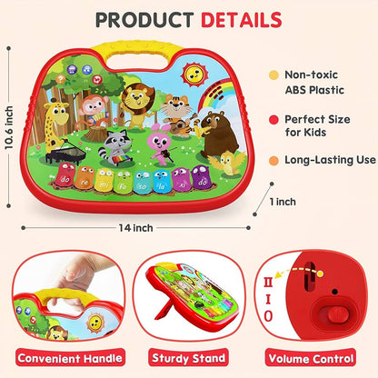 لوحة تعليمية لأغاني السفاري