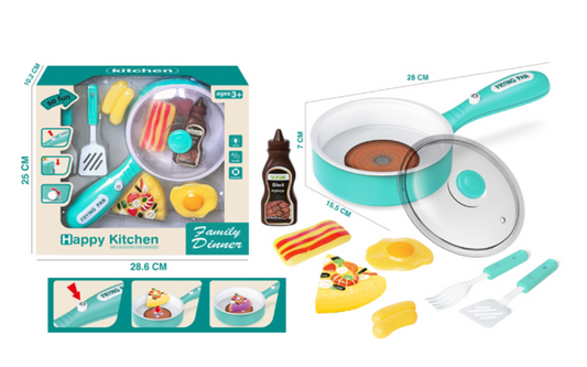 Little Chef Fry & Serve Set