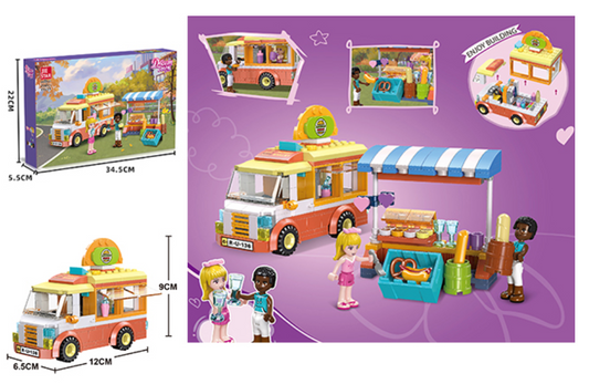 Animal Rescue Truck Lego Kit - 236 PCS